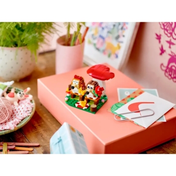 Конструктор LEGO Iconic Романтичний пікнік їжачків, 166 деталей (407110) - Pampik - 5