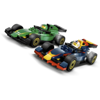 Lego City Constructor F1 вантажівка з автомобілями RB20 та AMR24, 1086 деталей (60445) - Pampik - 6