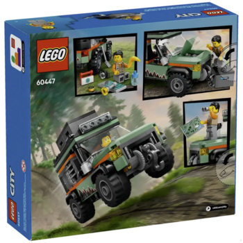 Конструктор LEGO City Позашляхова гірська вантажівка 4x4, 221 деталь (60447) - Pampik - 2