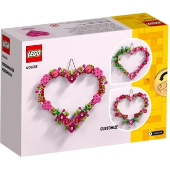 Конструктор LEGO Iconic Прикраса у формі серця, 254 деталі (40638) - Pampik - 5