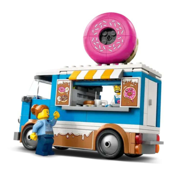 Конструктор LEGO City Грузовик с пончиками, 196 деталей (60452) - Pampik - 6