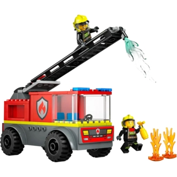 Конструктор LEGO City Пожежна машина зі сходами, 82 деталі (60463) - Pampik - 4