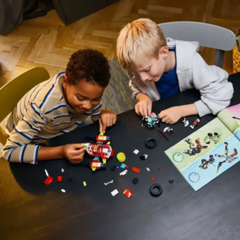 Конструктор LEGO DREAMZzz Робот-тигр Купера та Хот-род авто Зеро, 1006 деталей (71497) - Pampik - 9