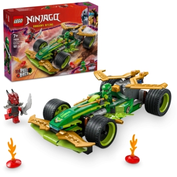 Конструктор LEGO Ninjago Автомобіль для перегонів Лойда з інерційним двигуном, 181 деталь (71828) - Pampik - 3
