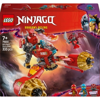 Конструктор LEGO Ninjago Штормовий робот-вершник Кая, 333 деталі (71830) - Pampik