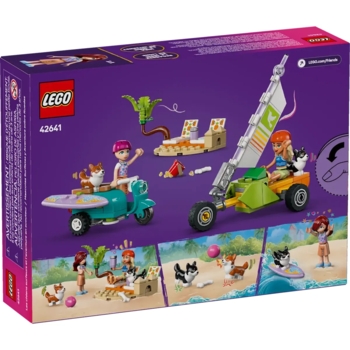 Конструктор LEGO Friends Собачі пригоди на серфі та скутері, 113 деталей (42641) - Pampik - 9