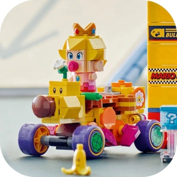 Конструктор LEGO Super Mario Kart Baby Peach & Grand Prix, 823 деталі (72036) - Pampik - 11
