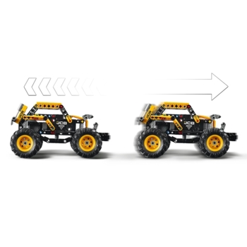 Конструктор LEGO Technic Monster Jam DIGatron Інерційний двигун, 218 деталей (42199) - Pampik - 6