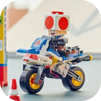 Конструктор LEGO Super Mario Kart Baby Peach & Grand Prix, 823 деталі (72036) - Pampik - 7