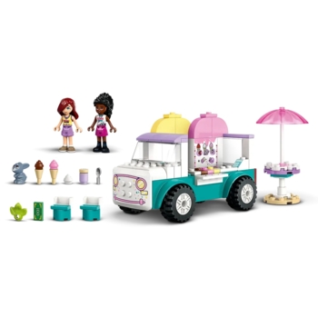 Конструктор LEGO Friends Хартлейк-Сіті. Фургон з морозивом, 92 деталі (42644) - Pampik - 4
