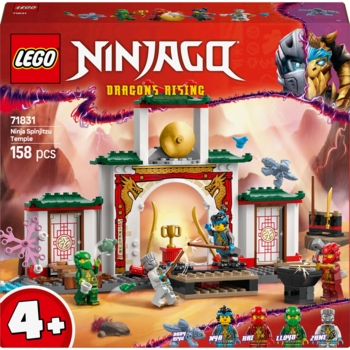 Конструктор LEGO Ninjago Храм ниндзя Спин-джитсу, 158 деталей (71831) - Pampik - 2