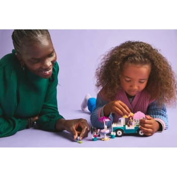 Конструктор LEGO Friends Хартлейк-Сіті. Фургон з морозивом, 92 деталі (42644) - Pampik - 8