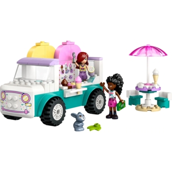 Конструктор LEGO Friends Хартлейк-Сіті. Фургон з морозивом, 92 деталі (42644) - Pampik - 3