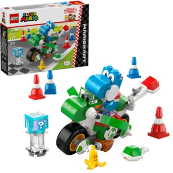 Конструктор LEGO Super Mario Kart Yoshi Bike, 133 деталі (72031) - Pampik - 3