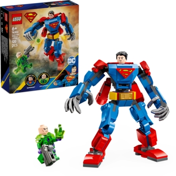 Конструктор LEGO Super Heroes DC Batman Супермен-робот проти Лекса Лютора, 120 деталей (76302) - Pampik - 3