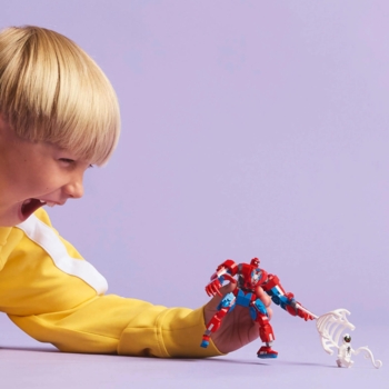 Конструктор LEGO Super Heroes Marvel Робот Людини Павука проти Анти-Венома, 107 деталей (76308) - Pampik - 9