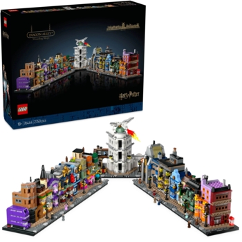 Конструктор LEGO Harry Potter Аллея Диагон. Колдовские магазины, 2750 деталей (76444) - Pampik - 3