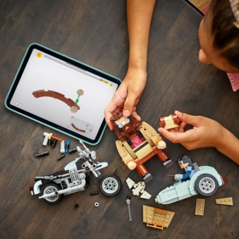 Конструктор LEGO Harry Potter Поїздка Геґріда й Гаррі на мотоциклі, 617 деталей (76443) - Pampik - 11