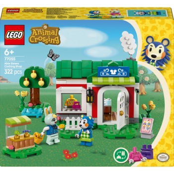 Конструктор LEGO Animal Crossing Магазин одягу, що належить Able Sisters, 322 деталі (77055) - Pampik