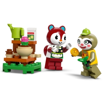 Конструктор LEGO Animal Crossing Садова крамниця і караван, що належать Leif, 263 деталі (77054) - Pampik - 12