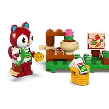 Конструктор LEGO Animal Crossing Садова крамниця і караван, що належать Leif, 263 деталі (77054) - Pampik - 11