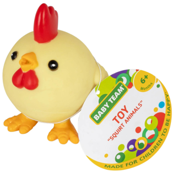 Игрушка Baby Team Брызгающие животные Цыпленок (8750_цыпленок) - Pampik - 2