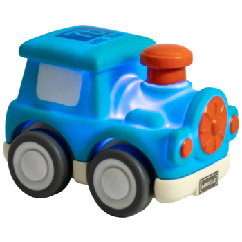 Игрушка Baby Team Мини-транспорт Паровозик, синий (8604_синий паровозик) - Pampik - 2