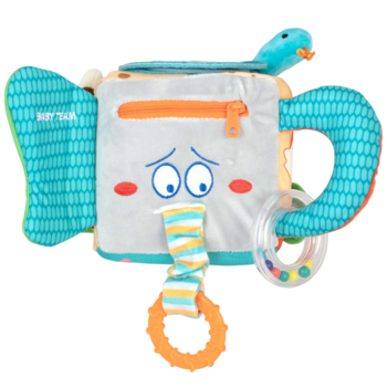 Игрушка-подвеска Baby Team Развивающий кубик (8570_сафари) - Pampik - 3