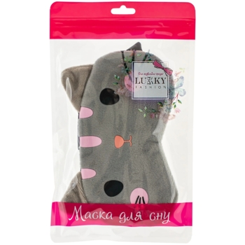 Маска для сну Lukky Киця сіренька (T20878) - Pampik - 2