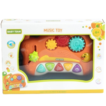 Музична іграшка Baby Team Забавка (8645_помаранчевий) - Pampik - 2