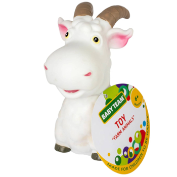 Игрушка-фигурка Baby Team Животные фермы Козлик белый (8753_козлик белый) - Pampik - 2