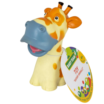Іграшка-фігурка Baby Team Тварини сафарі Жирафа (8752_жирафа) - Pampik - 2