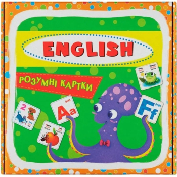 Розумні картки. English, 30 шт. (F00021660) - Pampik
