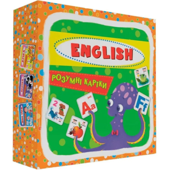 Розумні картки. English, 30 шт. (F00021660) - Pampik - 3