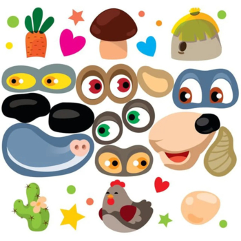 Багаторазові наклейки. Книга 2. 3D Їжачок - Pampik - 2