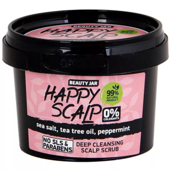 Скраб Beauty Jar Happy Scalp очищающий для кожи головы, 100 г - Pampik