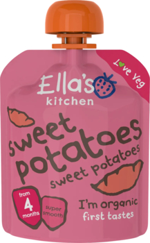 Пюре Ella's kitchen Солодка картопля, 70 г - Pampik