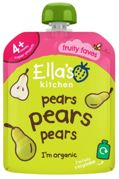 Пюре Ella's kitchen Груша, 70 г - Pampik