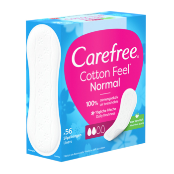 Прокладки жіночі гігієнічні щоденні Carefree® М'якість бавовни з Алое, 56 шт. - Pampik - 5