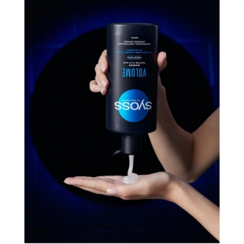 Шампунь Syoss Volume з Фіолетовим Рисом для тонкого волосся без об'єму, 440 мл - Pampik - 4