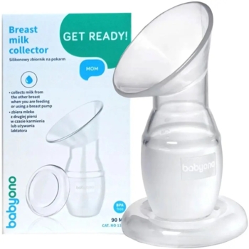 Ручний молоковідсмоктувач-контейнер BabyOno (1399) - Pampik - 4