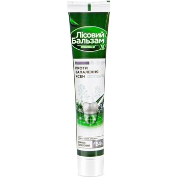 Профілактична Зубна паста Лісовий бальзам на відварі трав, 75 мл - Pampik