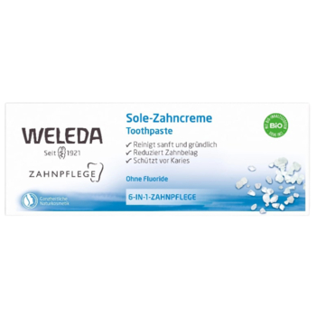 Зубна паста Weleda з мінеральною сіллю, 75 мл - Pampik - 5