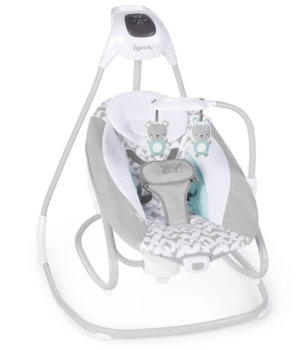 Кресло-качели 2 в 1 Ingenuity SimpleComfort (11791) - Pampik