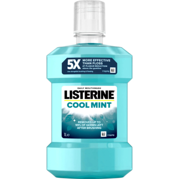 Ополіскувач для ротової порожнини Listerine Свіжа м'ята Захист ясен, 1 л - Pampik