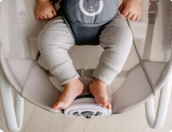 Шезлонг Lionelo Henk Rose scandi, розовый (LO.HN02) - Pampik - 3