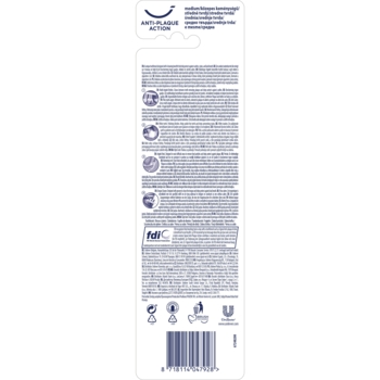 Набір зубних щіток Signal Anti-Plaque Action від нальоту, середньої жорсткості, 2 шт. - Pampik - 3