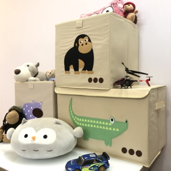 Короб складной с крышкой Handy Home Крокодил, 38x26x26 см (CH14) - Pampik - 3