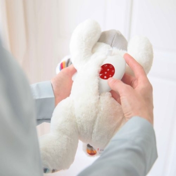 Уценка. Музыкальная мягкая игрушка ZAZU Ослик ДОН, с белым шумом (ZA-DON-01) - Pampik - 6