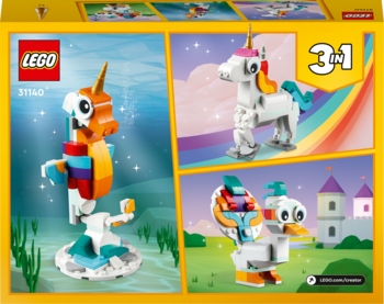 Конструктор LEGO Creator 3 v 1 Магічний єдиноріг, 145 елементів (31140) - Pampik - 8